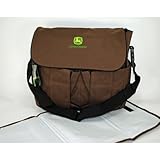 John Deere Baby Stuff John Deere Precious Cargo Diaper Bag - Brown - STCAR25BRN
