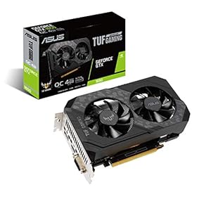 ASUS TUF-GTX1650-O4GD6-P-GAMING TUF Gaming GeForce® GTX 1650 OC Edition 4GB GDDR6 is uw ticket voor pc-gaming 90YV0EZ2…