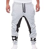 PHOTNO Men's leisure harem pants Tight Pant Underwear Leggings