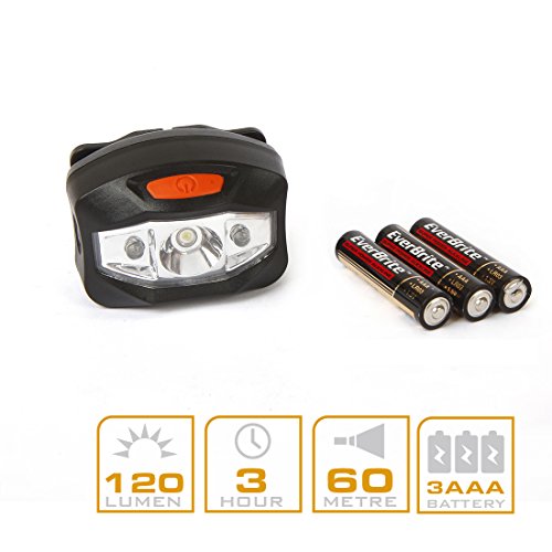 EverBrite 6pack Headlamp LED Flashlight 150 Lumens Battery Operated
