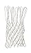 ATHLETIC SPECIALTIES NBR Basketball Net, White, Official Size