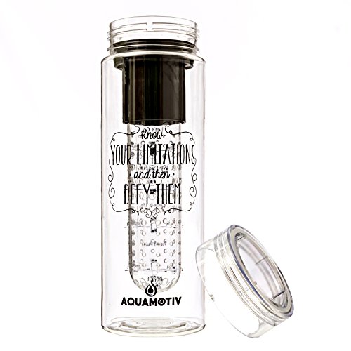 28 oz "know your limitations, then defy them"…