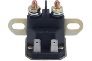 RAREELECTRICAL New Solenoid Compatible With John Deere Mowers 190C D100 D110 D120 D125 D130 D140 435-151