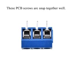 Hahiyo PCB Screw Female 300V 10A Terminal Block