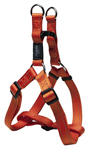 ROGZ Utility Hundeleine XL – 2m Lang, Mit Reflektierenden Nähten, Gelb, Robustes Nylon Für Tag & Nacht