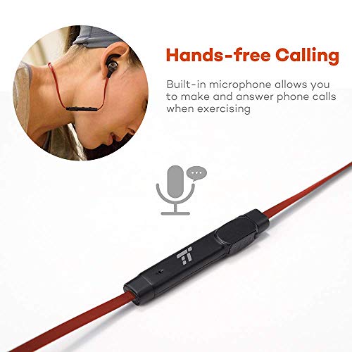 image for Bluetooth Headphones TaoTronics Wireless 4.2 Magnetic Earbuds Snug Fit