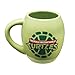 Vandor 38062 Teenage Mutant Ninja Turtles 18 oz Oval Ceramic Mug, Green, Red, Purple, and Orange
