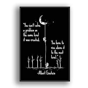 Framed Canvas Wall Art for Living Room, Bedroom Beautiful Quotes Canvas Prints for Modern Home Decoration Ready to Hang - 16"x24" inches