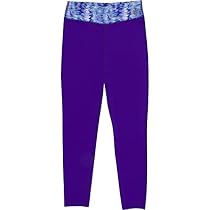 New Balance Little Girls' Performance Tights, Spectral, 4