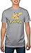 Pokemon Pikachu Pounce Mens Grey T-shirt