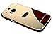 HTC One M8 Case,DAMONDY Luxury Metal Air Aluminum Bumper Detachable + Mirror Hard Back Case 2 in 1 cover Ultra-Thin Frame Case For HTC One M8(Mirror_Gold )