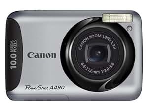 Amazon.com : Canon PowerShot A490 10.0 MP Digital Camera with 3.3x