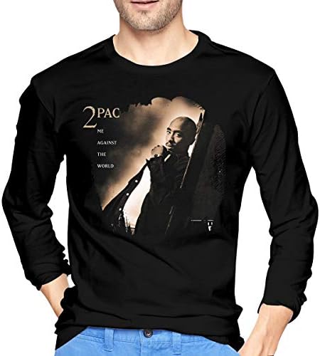 LilianR 2Pac Me Against The World Men's Long Sleeve Tshirt Black