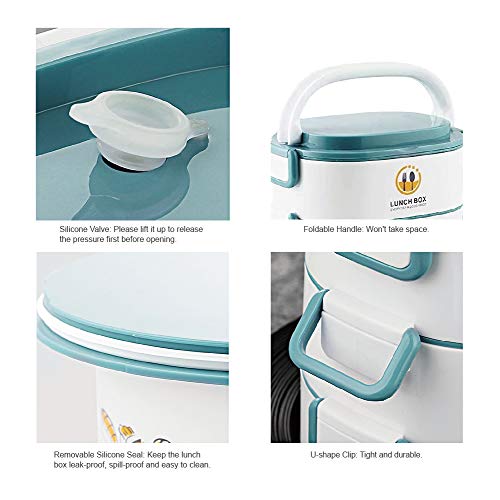 5 Lille+Stackable+Compartment+Microwavable+Individual