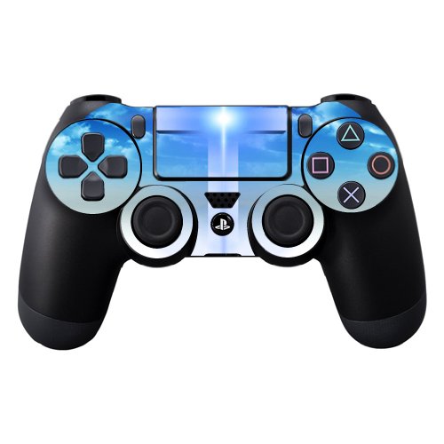 MightySkins Skin Compatible with Sony PS4 Controller - Cross | Protective, Dura…