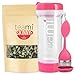 Teami Skinny Detox Tea Starter - Loose Leaf - 30 Day Supply w/ 13.5oz Tumbler and Infuser (Pink)
