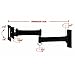 VideoSecu TV Wall Mount Long Articulating LCD LED UHD TV Monitor Flat Panel Mount for Most 26