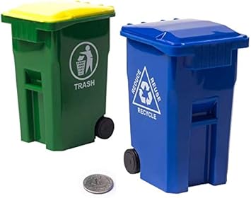 mini garbage bin toy