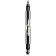 Lottie London Stamp Liner in Heart, Dual Ended Heart Shape Liner, Double Ended Black Eyeliner, Heart Stamp and Pointed End Pen for Playful & Bold Designs