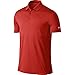 NIKE Men's Dry Victory Polo, University Red/White, Large