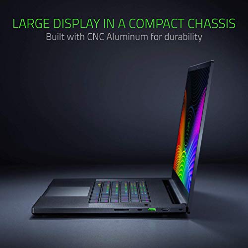 Razer Blade Pro 17 Gaming Laptop 2019 - Intel Core i7- 9750H 6 Core, GeForce RTX 2060, 17.3