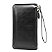 Smarmate Cell Phone Pouch Cross-body Purse Wallet Case Clutch Bag with View Window Touch Screen for iPhone Samsung and Other Phones under 6.3