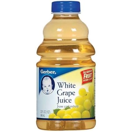 gerber white grape juice
