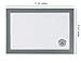 WildCow Silicone Baking Mats Quarter Sheet Toaster Oven Pan Liner Small, Set of 2 (Thick 11 3/4” x 8 1/4