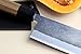 Yoshihiro Kurouchi Black-Forged Blue Steel Stainless Clad Nakiri Japanese Vegetable Knife Ebony Handle (7