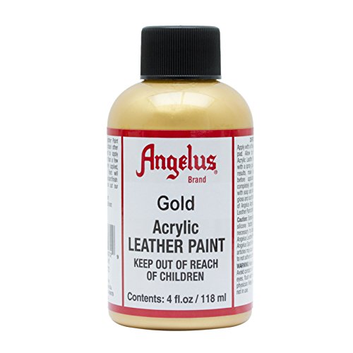 Angelus Acrylic Leather Paint-4oz.-Gold