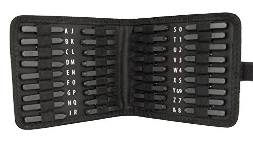 36 pc stamp punch kit - a thru z and 1-0