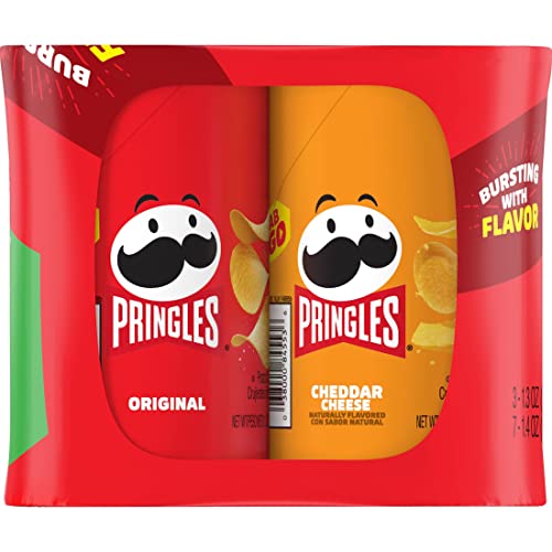 Pringles Potato Crisps Chips, Lunch Snacks, Office and Kids Snacks