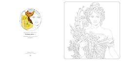 Alphonse Mucha (Art Colouring Book): Make Your Own