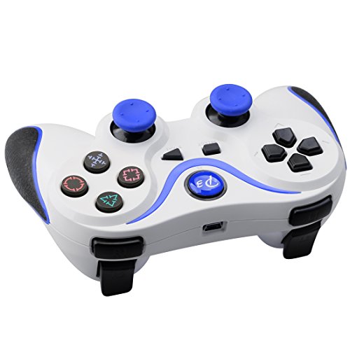 A-SZCXTOP Dualshock PS3 Bluetooth Game Controller Wireless Rechargeable Gamepad for Playstation 3