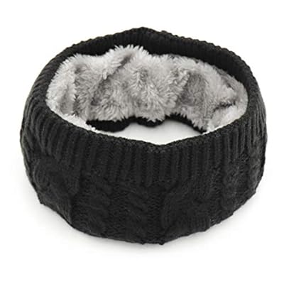 Winter Cable Knitted Neck Warmer Neck Scarf Fleece Lined Scarf Face Mask for Women Men Winter Cable Knitted Neck Warmer Neck Scarf Fleece Lined Scarf Face Mask for Women Men