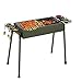 Large Portable Barbecue Charcoal Grill - Stainless Steel, BBQ Grill for Outdoor Cooking Roadtrip