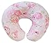 My Baby Sam Rosebud Lane Nursing Pillow Slipcover, Pink