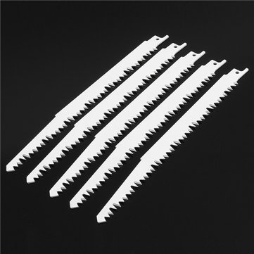 Atoz prime 5pcs 240mm High Carbon Steel Reciprocating Saw Blades Sabre for Wood