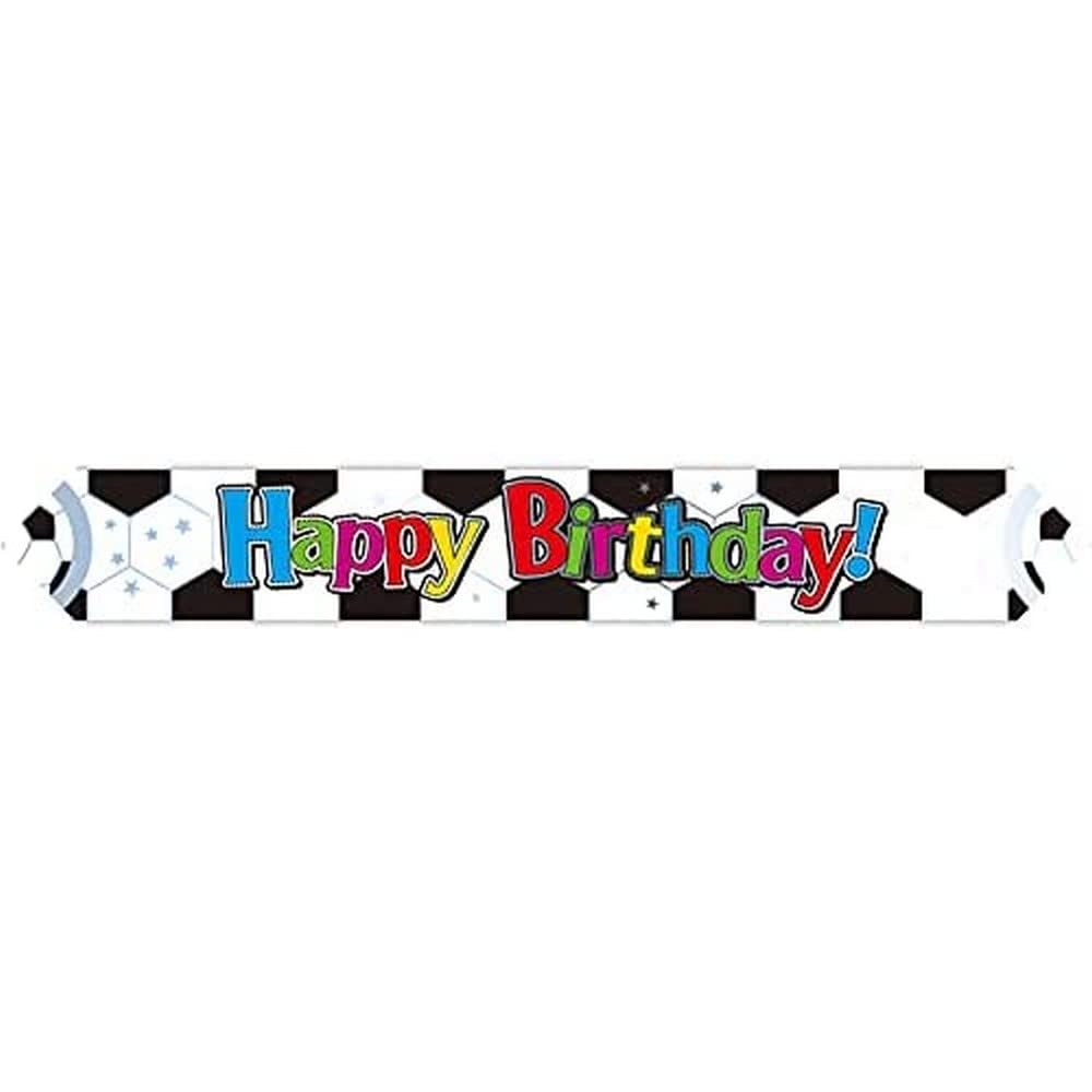 9ft Banner Football Birthday