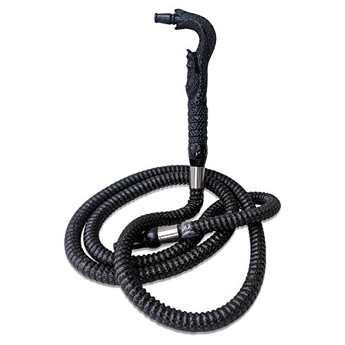 Black Cobra Pharaoh Hookah Hose 76   Cobra Hookah sheesha Nargila Hose Hooka Hose