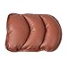 GAMPRO Luxury PU Soft Leather Car Center Console Cushion(11x 8.6 inches) Vehicle Seat Cushions Armrest Pillow Pad for Car Motor Auto Vehicle, Raises Your Center Console.(Brown)