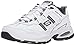 Skechers Sport Men's Vigor 2.0 Serpentine Oxford, White/Charcoal, 9 2E US