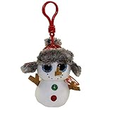 Ty Beanie Boos Buttons - Snowman Clip