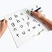 SuperLi Magnetic Alphabet Letter Tracing Board - STEM Educational Learning ABC Letters Kids Drawing Board with Stylus Pens- Best Gift for Boys and Girls (Lower Case)