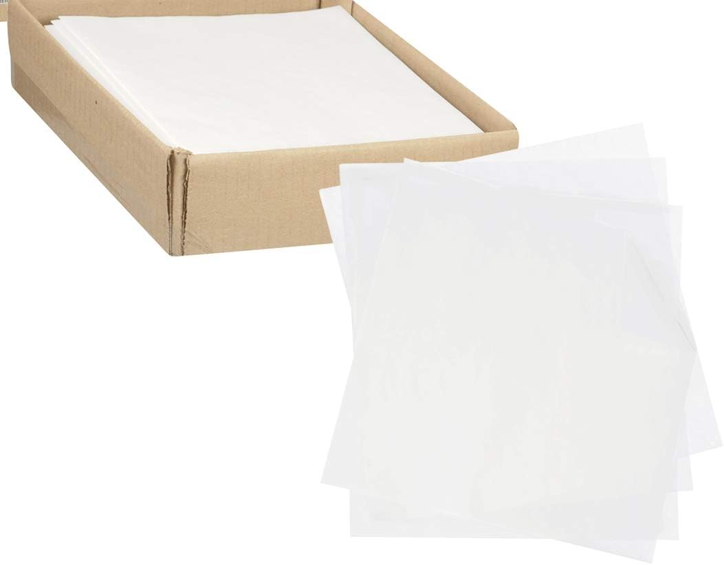 10x10" Non Stick Baking sheets. 1,000 sheets per case McN # 019042