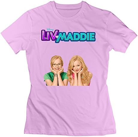 Abbas Women's Children's Television Series Liv And Maddie Tee XS Pink