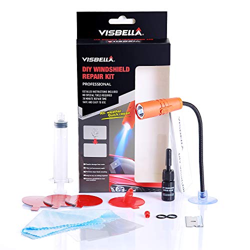DIY Windshield Repair Kit, Fast Repair, with UV Curing Light - Thumbnail 6