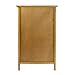 Winsome Wood Honey Pine Filing Cabinet - Extra Storage Drawers