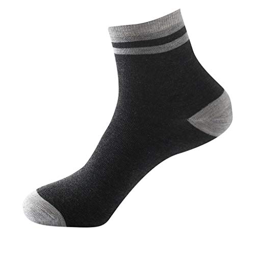 Cotton Crew Socks Ankle Athletic Running Socks Low Cut Sports Tab Socks for Men and Women - Thumbnail 2