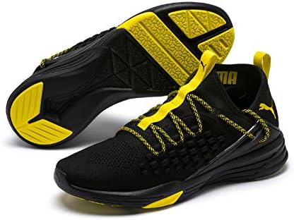 puma shoes black and yellow